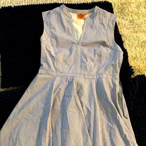 Tory Burch pin stripe dress